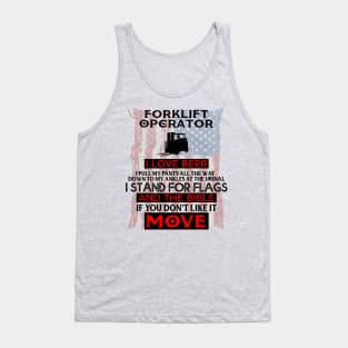 Forklift Operator Tank Top